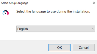 Setup Language Selection Setup Language Selection