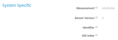 System Specific System Specific